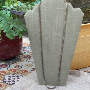 Vintage Premier Designs Silver Chain Necklace